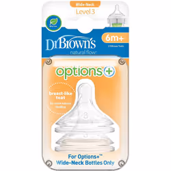 Dr Brown's Options + Teats (Level 3)
