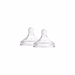 Dr. Brown's Options +, Wide Mouth Silicone Teat Level 1, 0 Months