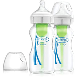 Dr Brown's Options+ Wide Neck (270 ml, Pack of 2)