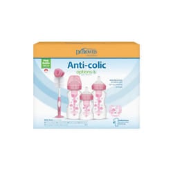 Dr Brown - Options+ Anti-Colic Gift Set - Pink