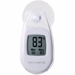 AcuRite Suction Cup Thermometer White - 00315CADIA1