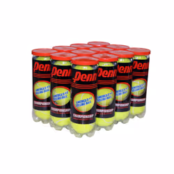 Penn Championship Tennis Balls - Regular Duty Felt Pressurized Tennis Balls - 12 Cans  36 Balls