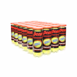 Penn championship Tennis Balls - Regular Duty Felt Pressurized Tennis Balls - 24 cans  72 Balls  Yellow