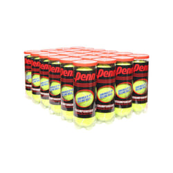 Penn championship Tennis Balls - Regular Duty Felt Pressurized Tennis Balls - 24 cans  72 Balls  Yellow