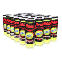 Penn Championship Tennis Balls - Extra Duty Felt Pressurized Tennis Balls - 24 Cans  72 Balls
