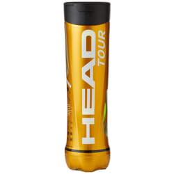 HEAD Tour Tennis Balls  Tour  4 Balls Yellow 28 x 28 x 8 cm; 300 Grams