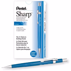 Pentel Sharp Automatic Drafting Pencil  0.7 mm  Blue