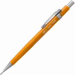 Pentel Sharp Automatic Pencil  0.9mm Lead Size  Yellow Barrel  Box of