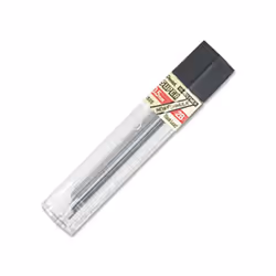 Pentel Super Hi-Polymer Leads  0.5 mm  2B  Tube of 12 Leads