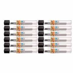 Pentel Thin Leads Tube Of 12 0.5Mm 2H