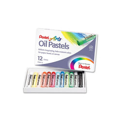 Pentel Of America PENPHN12 Pentel Oil Pastels 12 Ct
