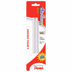 Pentel Clic Eraser Refills Pack Of 2