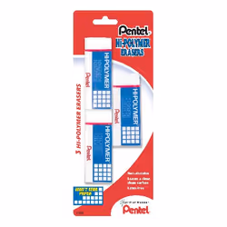 Pentel ZEH10BP3-K6, White, Adult & children, 3 pc(s)