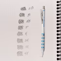 Pentel Super Hi-Polymer Lead Refill 0.7mm  HB  36 Pieces of Lead (L50BP3HB-K6)