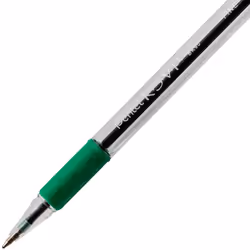 Pentel R.S.V.P. Ballpoint Pen  0.7mm Fine Tip  Green Ink  Box of 12 (BK90-D)