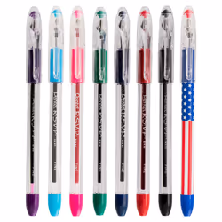 Pentel RSVP Ballpoint Pen  Fine Line  Black Ink  3 Pack BK90BP3A