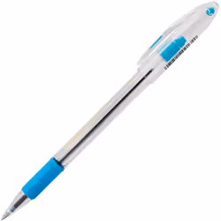Pentel R.S.V.P. Ballpoint Pen  1.0mm Medium Tip  Sky Blue Ink  Box of 12 (BK91-S)