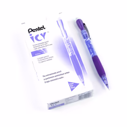 Pentel Icy Automatic Pencil 0.5mm Violet Barrel Box of 12 (AL25TV) (Appearance may vary)