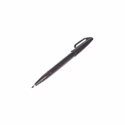 Pentel Sign Pen, Fiber-Tipped, Black Ink, Box of 12 (S520-A)