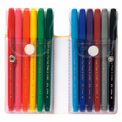Pentel Arts Color Pen  12-Color Set (S360-12)