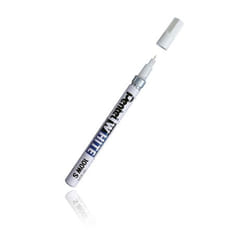 Pentel 100W-S permanent marker Fine tip White 1 pc(s)