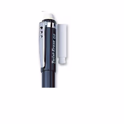 Pentel Twist-Erase III Automatic Pencil with 1 Eraser Refill  0.9mm  Assorted Barrels  1 Pack (QE519BP-K6)
