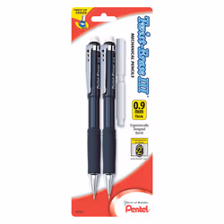 Pentel Twist-Erase III Mechanical Pencils  0.9 mm  Assorted Barrel Colors  Pack Of 2 Pencils