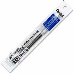 Pentel EnerGel Deluxe Retractable Pen Refill  Bold Point  Blue