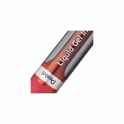 Pentel ENER-GEL Deluxe Liquid Gel Pen  Bold Line  Metal Tip  Red Ink  Box of 12 (BL60-B) - Additional view 2