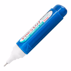 Pentel Presto Jumbo Correction Pen Fine Point  12 ml  Metal Tip  2-Packs (ZL31WBP2)