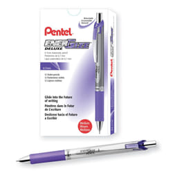 Pentel EnerGize Mechanical Pencil (0.7mm) Violet Accents  Box of 12 (PL77V)