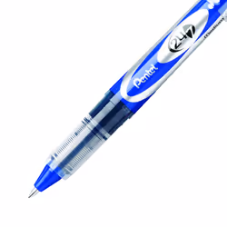 Pentel 24/7 Roller Ball Pen Medium Line  Blue Ink  Box of 12 (BLD97-C)