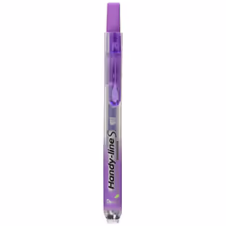 Pentel HandyLine S Retractable and Refillable Chisel Tip Highlighter Violet Ink Box of 12 (SXS15V)