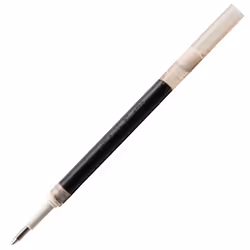 Pentel Refill Ink For EnerGel and Lancelot Gel Pen  (0.7mm)  Metal Tip  Black Ink  2 Pack (LR7BP2A)
