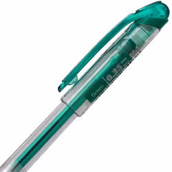 Pentel Arts Slicci 0.25 mm Extra Fine Gel Pen  Green Ink  1 Pack (BG202BPD)