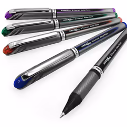Pentel Energel BL27 Gel Rollerball Pen - 0.7mm Tip - Black - Single