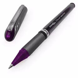 Pentel Energel BL27 Gel Rollerball Pen - 0.7mm Tip - Violet - Single