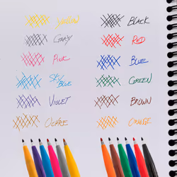 Pentel Arts Sign Pen  Black Ink  2 Pack (S520BP2A)   Assorted