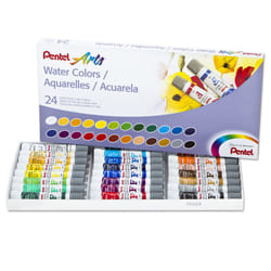 24 COLOR PENTEL ARTS WATERCOLOR SET