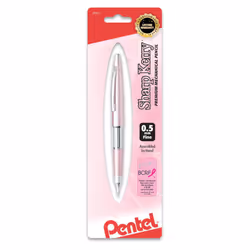 Pentel Sharp Kerry Mechanical Pencil 0.5 mm HB Lead Pink Barrel