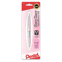 Pentel Sharp Kerry Mechanical Pencil  0.5 mm  HB Lead  Pink Barrel