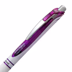 Pentel Gel Ink Pen  EnerGel Pearl RTX Retractable Gel Pen  0.7mm (BL77WBP3V)