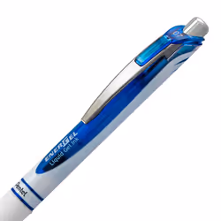 Pentel EnerGel Pearl Deluxe RTX Retractable Liquid Gel Pen  (0.7mm)  Black Ink/Blue Ink  2 Pack (BL77WBP2AC)