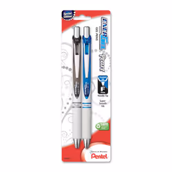 Pentel EnerGel Pearl Deluxe RTX Liquid Gel Pen  (0.5mm)  Fine Line  Needle Tip (BLN75WBP2AC)