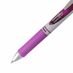 Pentel EnerGel RTX Retractable Liquid Gel Pen  Medium Line  Metal Tip  Assorted Ink 4-Pk (BL77BP4M)