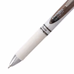 Pentel EnerGel Pearl RTX Retractable Gel Pen  0.7mm Needle Tip  2 Pack