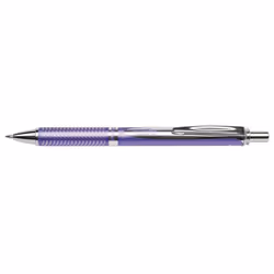 Pentel BL407-A line width, liquid gel-roller sterling with a pressure mechanism, 0.35 mm Purple