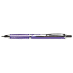 Pentel BL407-A line width, liquid gel-roller sterling with a pressure mechanism, 0.35 mm Purple