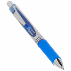 Pentel EnerGel RTX Retractable Metal Tip Pen  0.7mm  12 Assorted Colors with 2 Refills (BL77F14C)