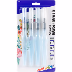 Pentel Arts Aquash Water Brush 4/PkgFRHBP4M